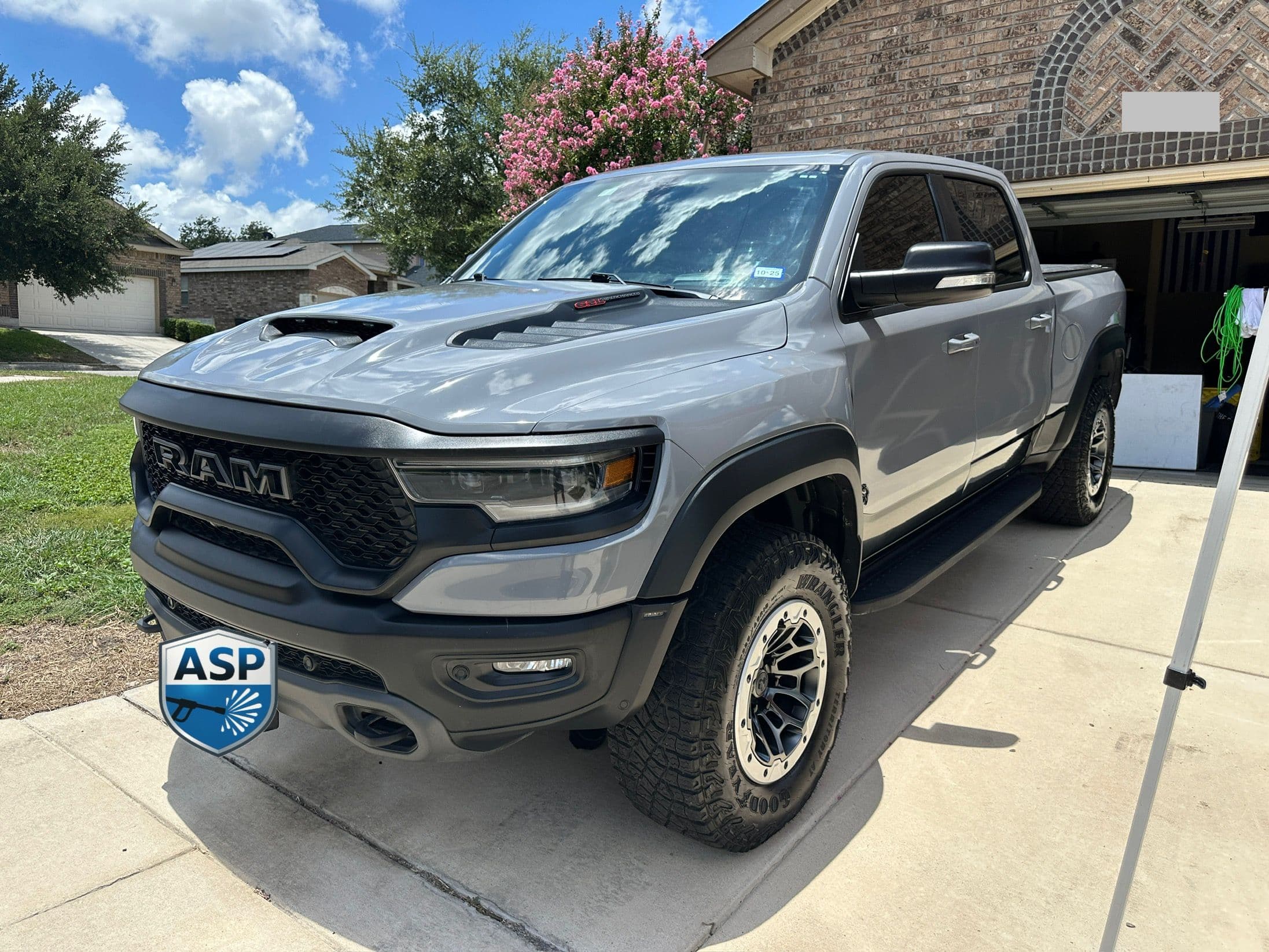 Detailed And Paint Protected Dodge Ram